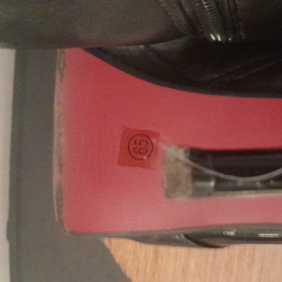 6 inch black ankle boots - Picture 5 of 5